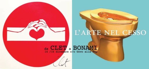 Galleria d'arte Uovo alla Pop: da Clet a Bonami